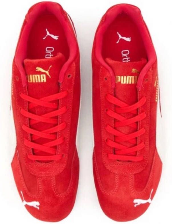 Puma Speedcat OG suède sneakers rood Suede Unisex