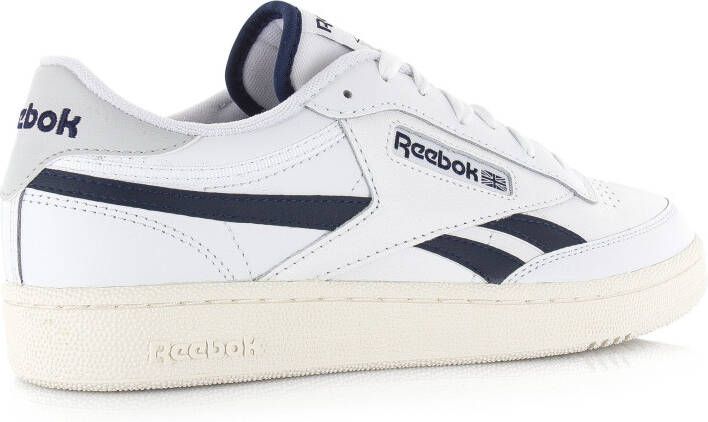 Reebok Club C Revenge met navy details Wit Leer Lage sneakers Unisex