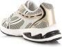 S C Sneakers Run Gold Mesh Dames - Thumbnail 4