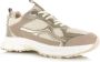 S C Sneakers Yano Cappuccino Mesh Dames - Thumbnail 4