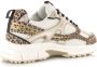 S C Sneakers Yano gold leopard Mesh Dames - Thumbnail 7