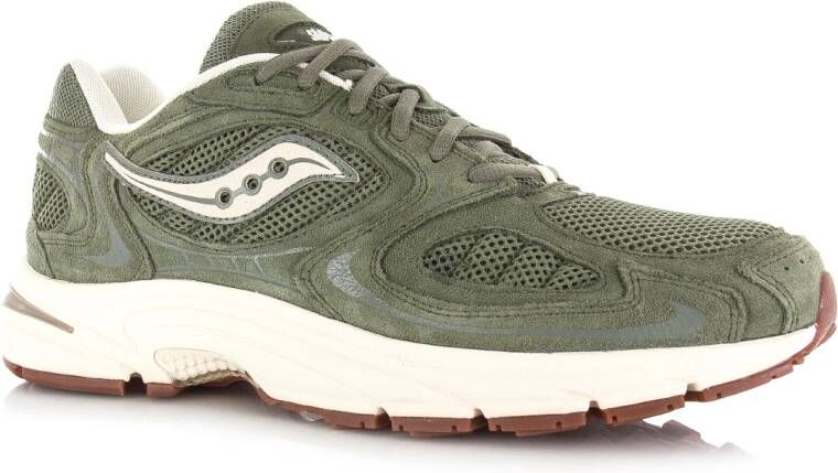 Saucony Grid Jazz 9 | olive off white Suede Unisex