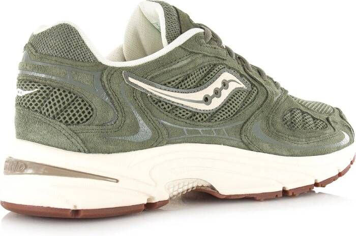 Saucony Grid Jazz 9 | olive off white Suede Unisex