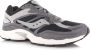Saucony Progrid Omni 9 | grey black Grijs Suede Lage sneakers Unisex - Thumbnail 2