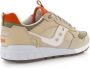 Saucony Unisex Leren en Textiele Sneakers Beige Heren - Thumbnail 9