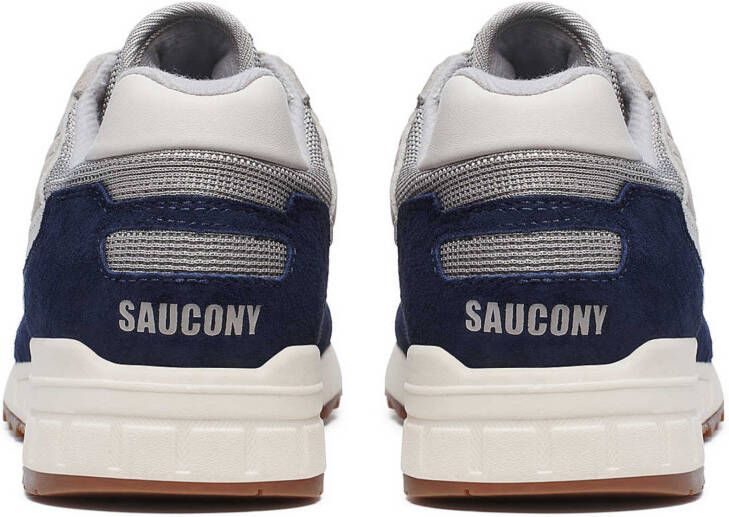 Saucony Shadow 5000 Shadow Navy Blauw Mesh Lage sneakers Unisex