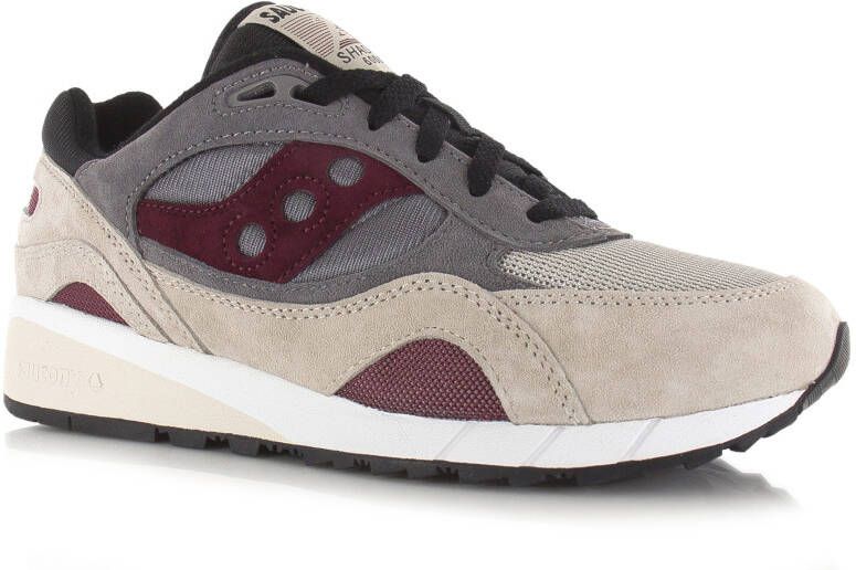 Saucony Shadow 6000 Beige Suede Lage sneakers Heren