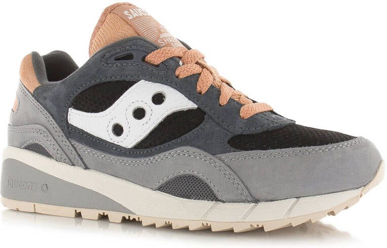 Saucony Shadow 6000 Grijs Nubuck Lage sneakers Dames