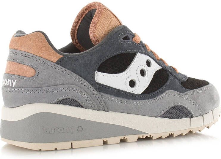 Saucony Shadow 6000 Grijs Nubuck Lage sneakers Dames