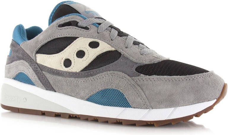 Saucony Shadow 6000 Zwart Suede Lage sneakers Heren