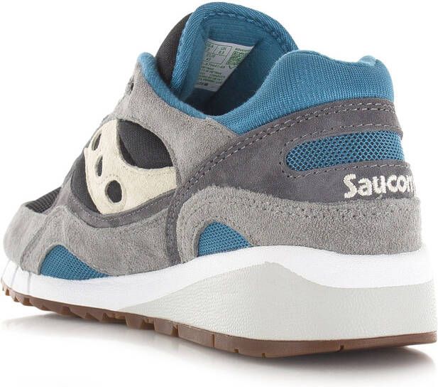 Saucony Shadow 6000 Zwart Suede Lage sneakers Heren