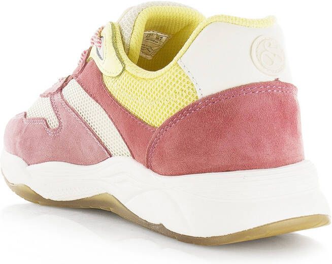 SCOTCH & SODA Celest 2.0 Roze Mesh Lage sneakers Dames