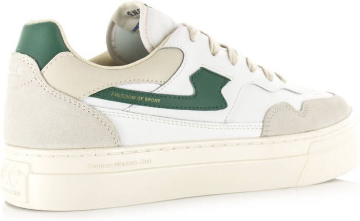 Stepney Workers Club S.W.C Pearl S-Strike Leather groen Leer Unisex