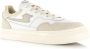 Stepney Workers Club S.W.C Pearl S-Strike Leather wit Leer Unisex - Thumbnail 3