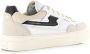 Stepney Workers Club S.W.C Pearl S-Strike Leather zwart Wit Leer Lage sneakers Unisex - Thumbnail 5