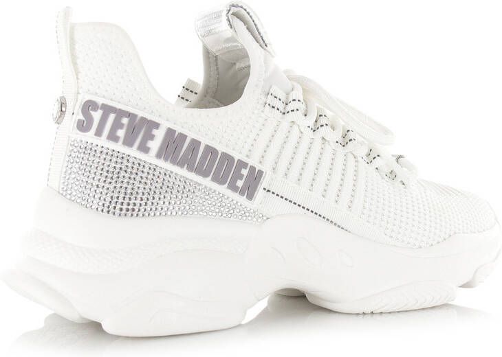 STEVE MADDEN Maxilla-R E sneaker white Textiel Dames