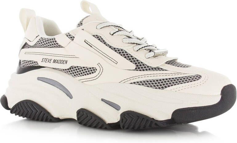 STEVE MADDEN Possession-E Zwart Kunststof Lage sneakers Dames