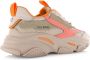 STEVE MADDEN Possession-E greige orange Beige Textiel Lage sneakers Dames - Thumbnail 7