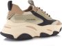 STEVE MADDEN Possession-E Khaki Black Beige Kunststof Lage sneakers Dames - Thumbnail 8