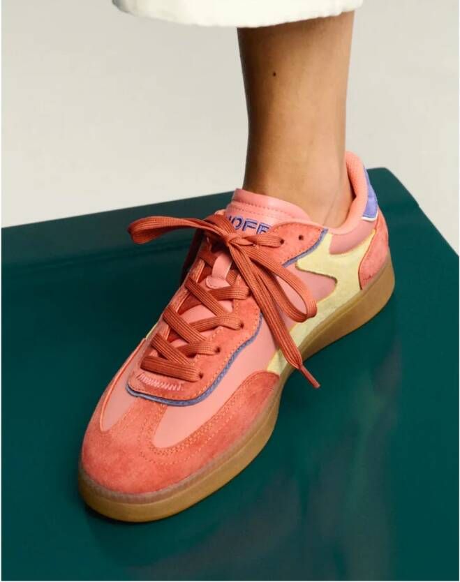 The HOFF Brand HOFF Park Rosa sneakers dames roze Suede Dames