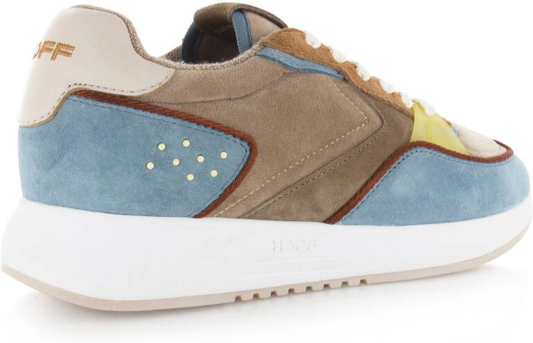 The HOFF Brand Time Square Bruin Suede Lage sneakers Dames