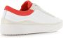 Tommy Hilfiger Lowcut leather cupsole FWoFW06 hawaiian coral Wit - Thumbnail 13