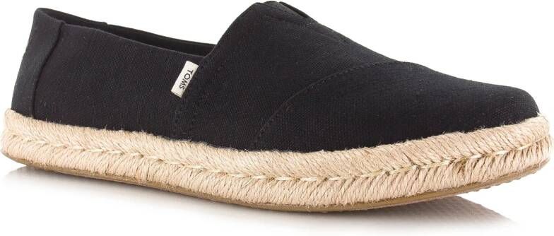TOMS Alpargata Rope 2.0 | Black Katoen Dames