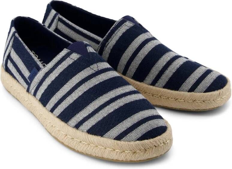 TOMS Alpargata Rope 2.0 navy Textiel Heren