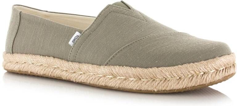 TOMS Alpargata Rope 2.0 | Olive Katoen Dames