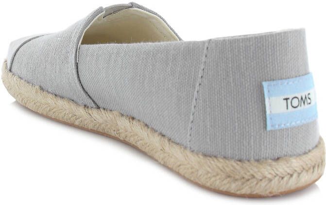 TOMS Alpargata rope Grijs Katoen Espadrilles Dames