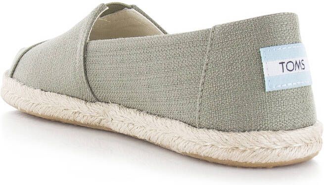 TOMS Alpargata rope Grijs Katoen Espadrilles Dames