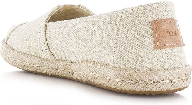 TOMS Alpargata rope Beige Canvas Espadrilles Dames