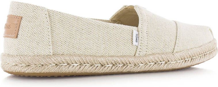 TOMS Alpargata rope Beige Canvas Espadrilles Dames