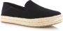TOMS Carolina black flatform Zwart Suede Espadrilles Dames - Thumbnail 4