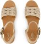TOMS Diana plateau sandalen sleehak Suede Dames - Thumbnail 4