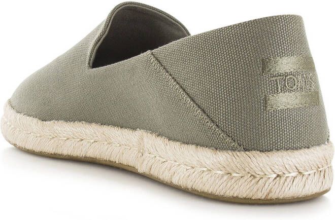 TOMS Santiago grey Grijs Katoen Espadrilles Heren