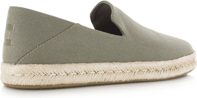 TOMS Santiago grey Grijs Katoen Espadrilles Heren