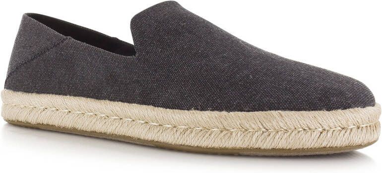 TOMS Santiago espadrille zwart