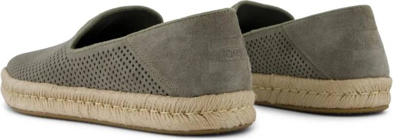 TOMS Santiago espadrilles van suède Suede Heren