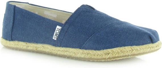 TOMS Seasonal classic Blauw Canvas Espadrilles Dames