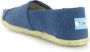 TOMS Blauwe Classic Rope Sole Espadrilles Blue Dames - Thumbnail 8