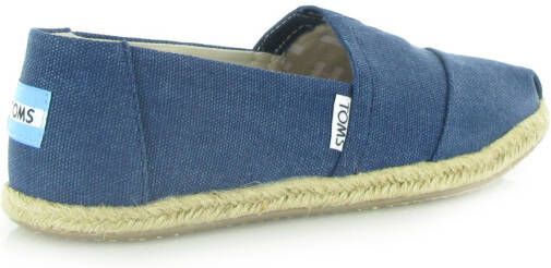 TOMS Seasonal classic Blauw Canvas Espadrilles Dames