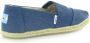 TOMS Seasonal classic Blauw Canvas Espadrilles Dames - Thumbnail 8