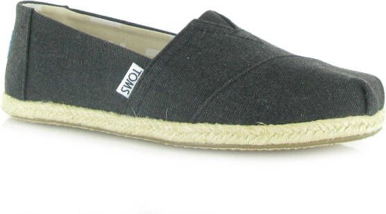 TOMS Seasonal classic Zwart Canvas Espadrilles Dames