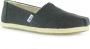 TOMS Alpargata Canvas Zwart Washed Sandaal Dames Zwart - Thumbnail 8