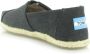 TOMS Zwarte Canvas Espadrilles Classic Alpargata Gray Dames - Thumbnail 9