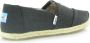 TOMS Zwarte Canvas Espadrilles Classic Alpargata Gray Dames - Thumbnail 10