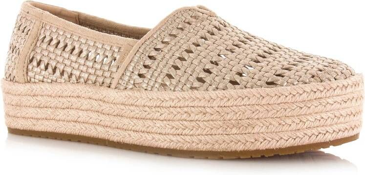 TOMS Valencia espadrilles goud Textiel Dames