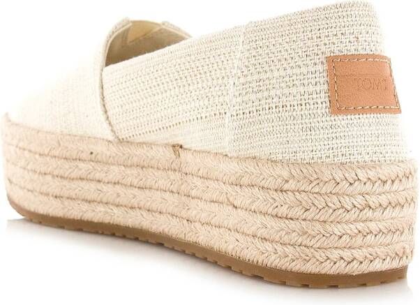 TOMS Valencia | Espadrilles met platea Textiel Dames