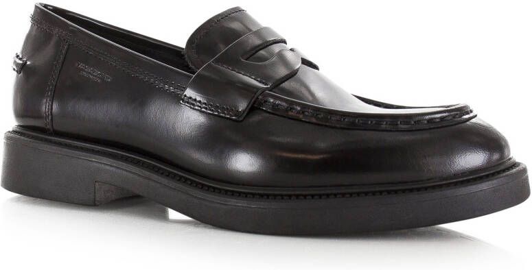 Vagabond Alex W Zwart Leer Loafers Dames